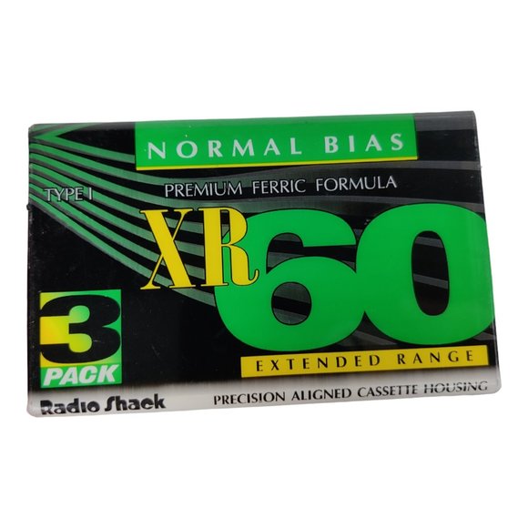 VTG Bundle of 17 Sealed Blank Audio Cassette Tapes Assorted Brands Radio Shack - Picture 4 of 10